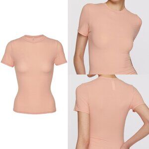 SKIMS Peach Short Sleeve Tee